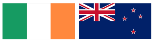 Ireland and New Zealand
